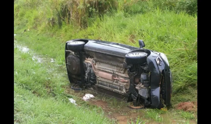 Accidente en La Mitra