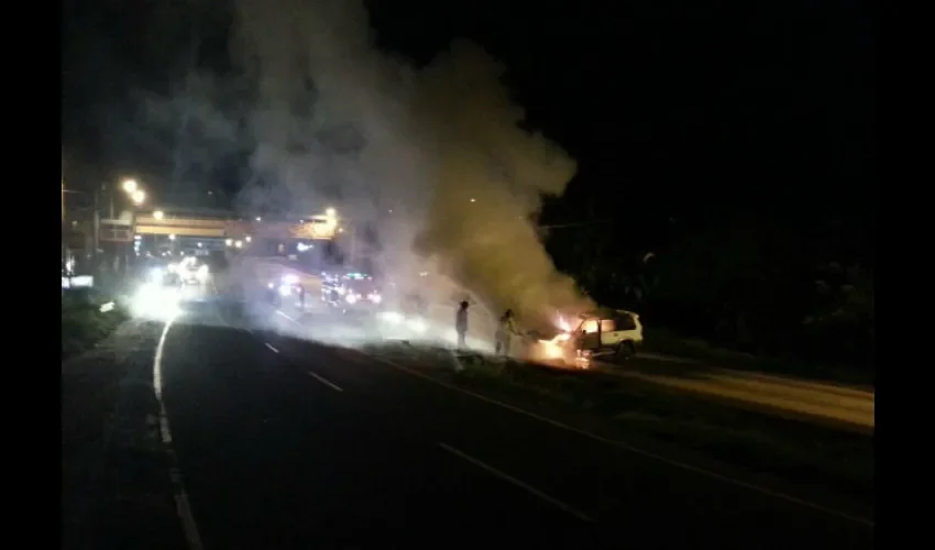 Accidente de tránsito en La Chorrera