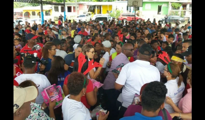 Posadas navideñas en San Miguelito