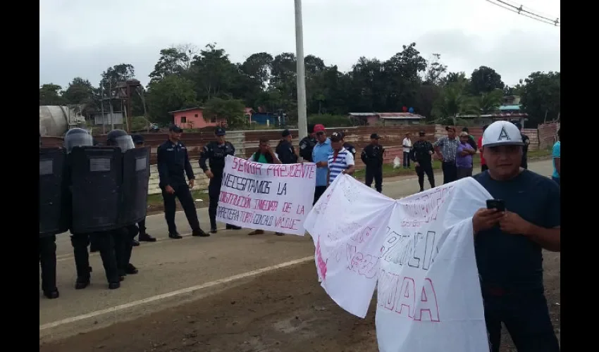 Protestan en Panamá Este