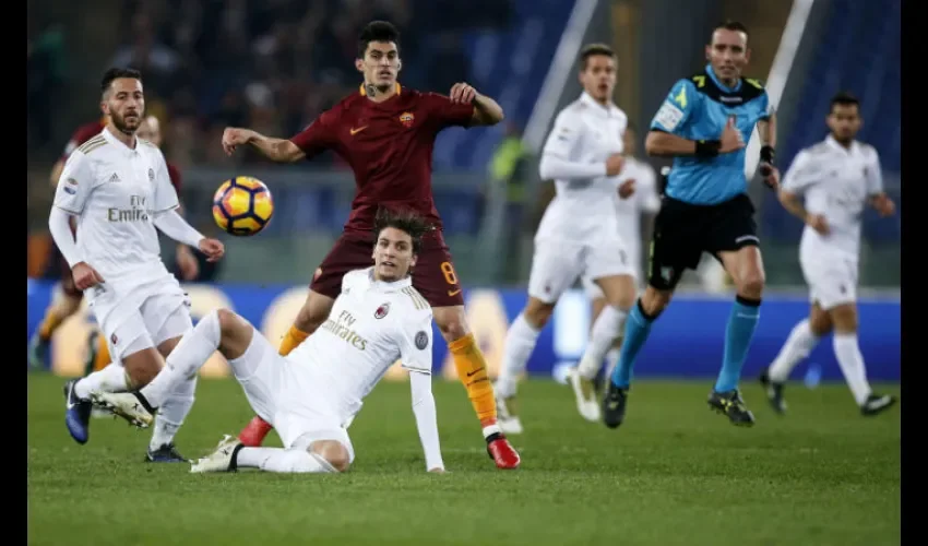 Milan en su partido del fin de semana./ Foto AP