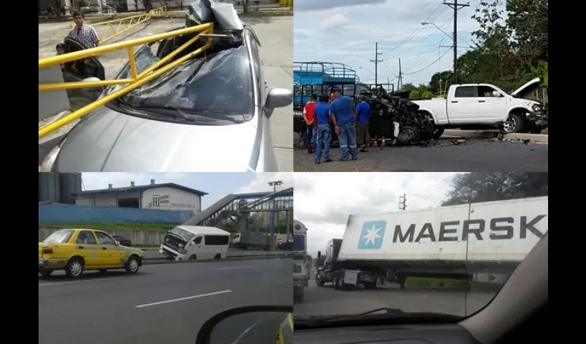 Accidente de tránsito en Panamá