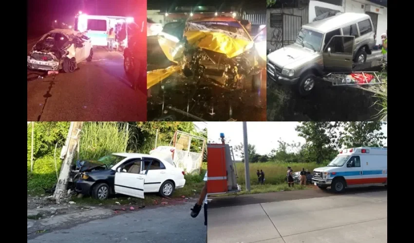Accidente de tránsito en Panamá