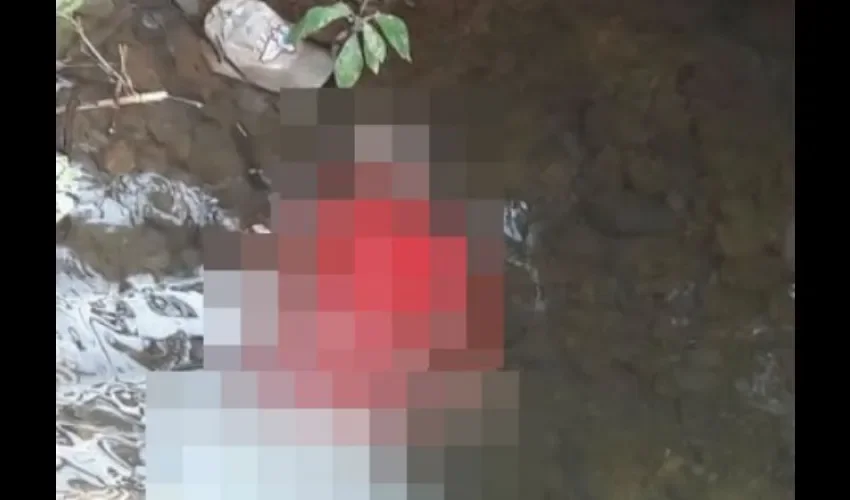 Hombre ahogado en Bugaba 