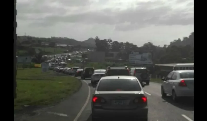 Tráfico al interior de Panamá