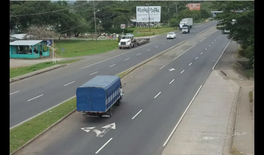 Ampliación de la vía Interamericana 