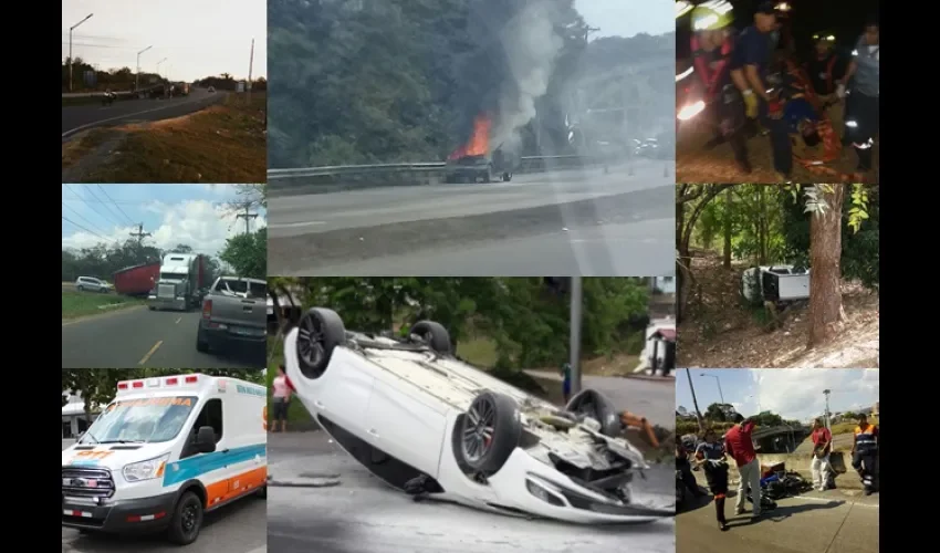Accidente de tránsito en Panamá