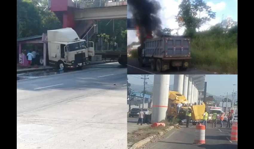 Accidente en Capira, Arraiján y Las Mañanitas 