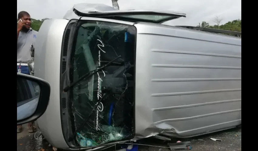 Accidente en La Chorrera 