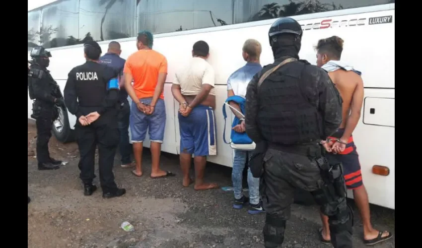 Operativo policial en Panamá Este