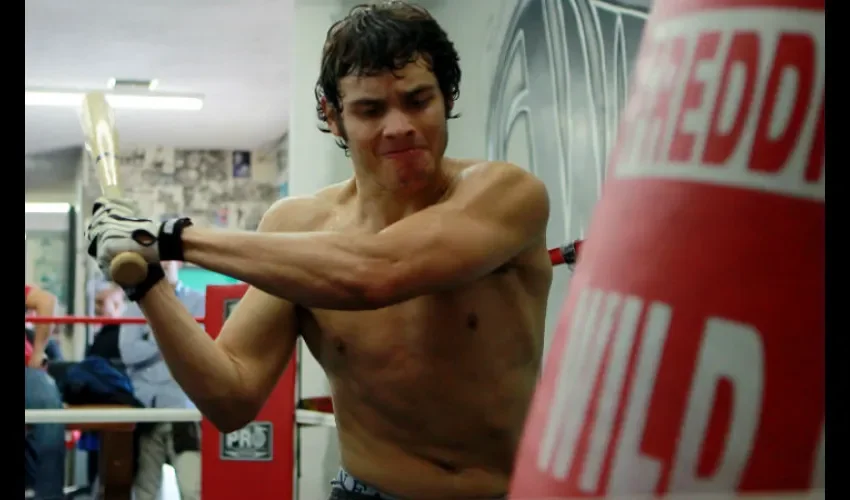 Julio César Chávez Jr. en uno de sus entrenamientos./ Foto Cortesía