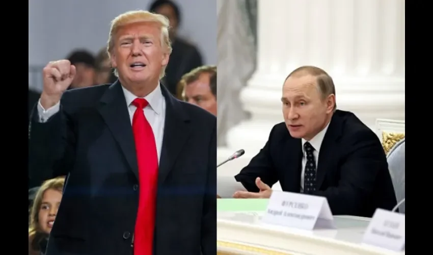 Donald Trump Vladimir Putin