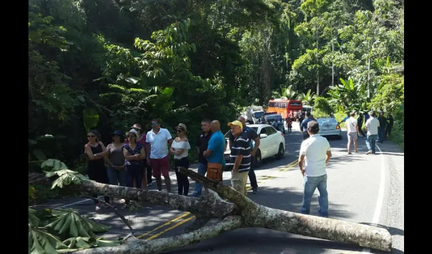 Protesta en Bocas del Toro