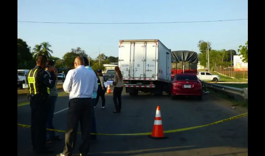 Accidente de tránsito en Divisa