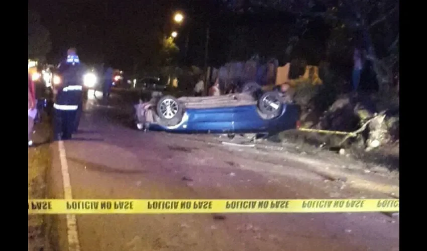 Accidente de tránsito en Veraguas