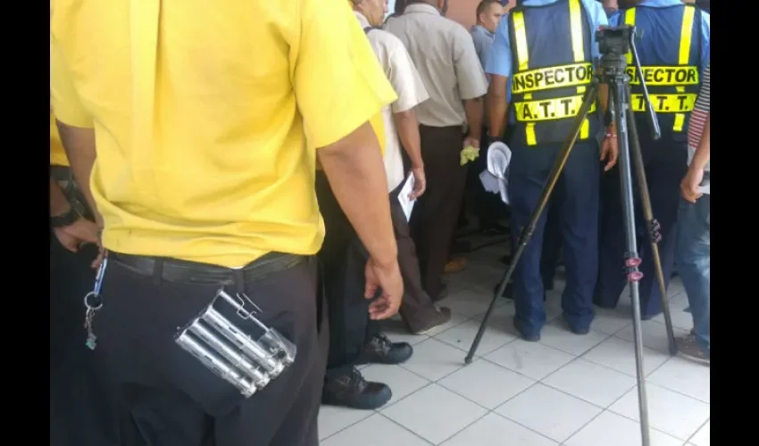 Operativo en Terminal Nacional de Transporte de Albrook 