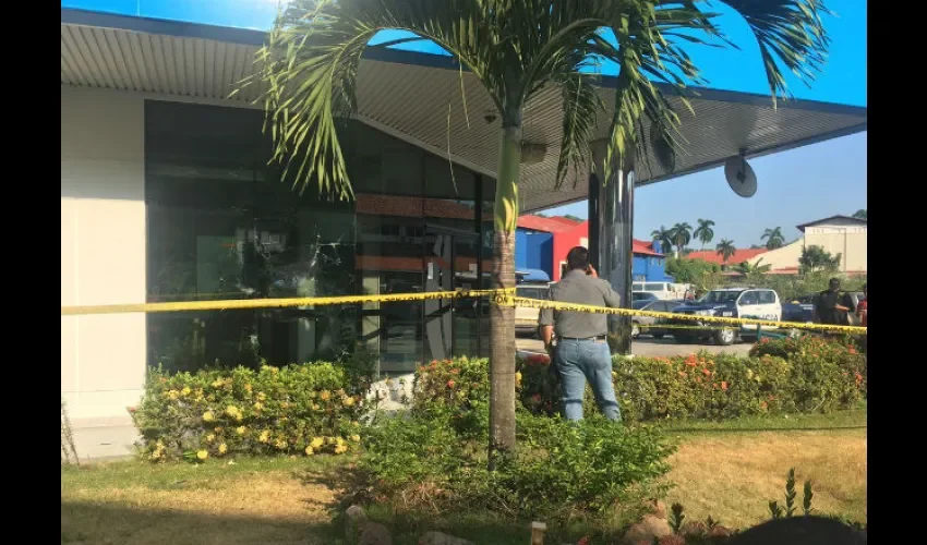 Intentan hurtar en un banco en Albrook 