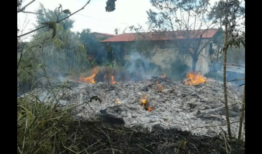 Incendio en Santiago de Veraguas 