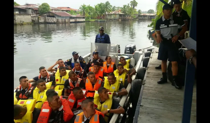 Policía Nacional en Bocas del Toro 