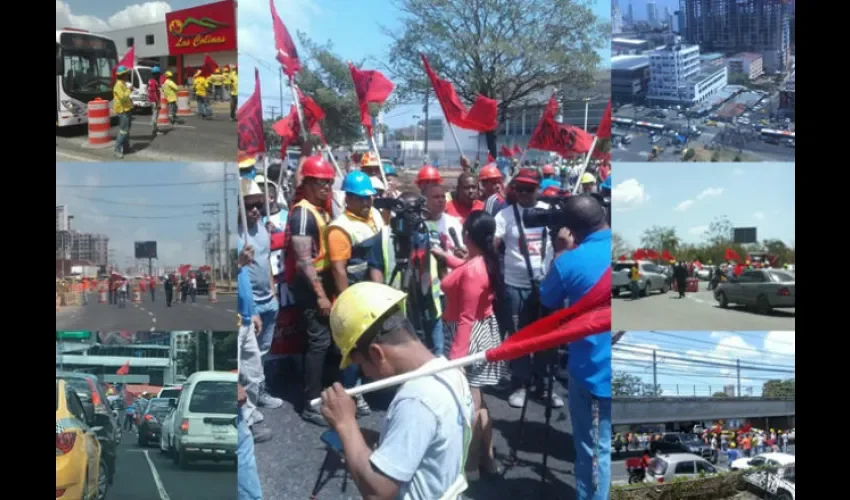 Suntracs y Frenadeso protestan 