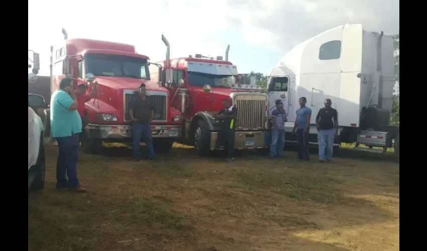 Transportistas en Bocas del Toro 