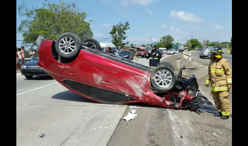 Accidente de tránsito en Veraguas