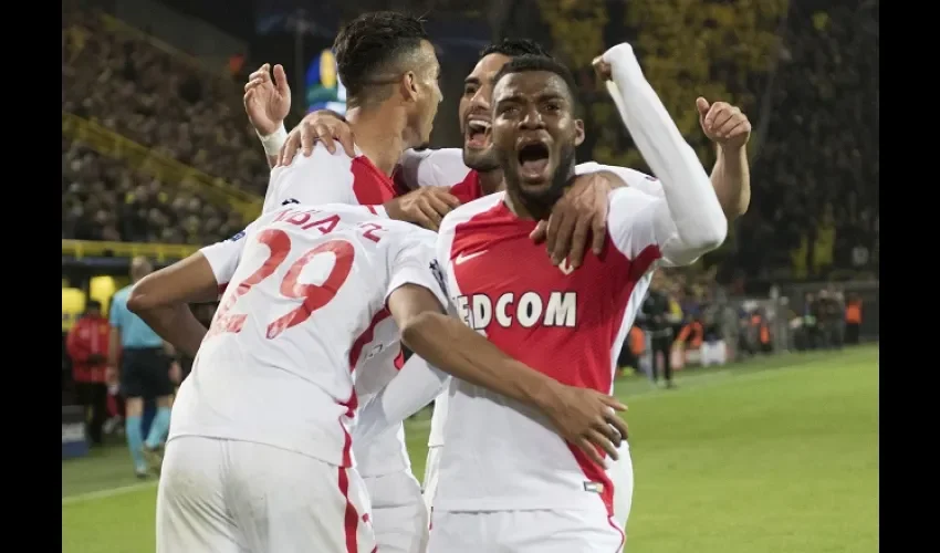 El Mónaco venció a domicilio al Dortmund. Foto/AP