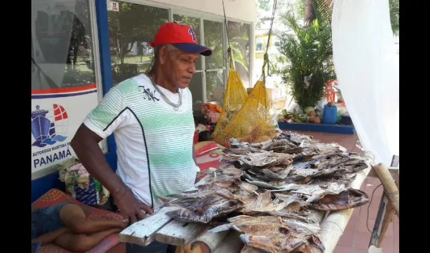 Feria del pescado seco