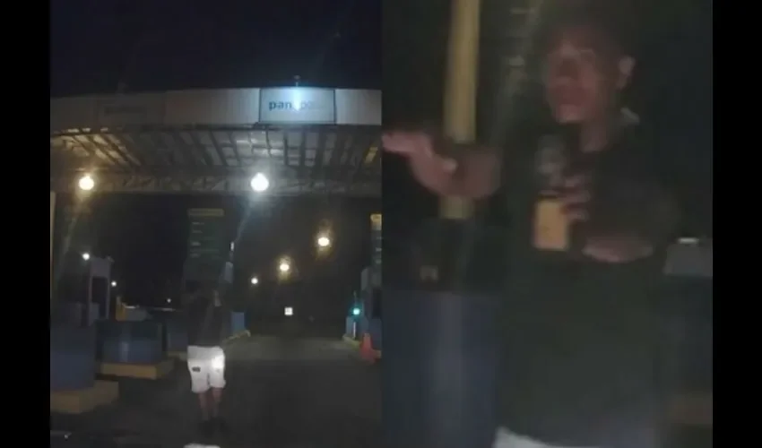 Unidad de la Policía Nacional en el Corredor Norte.