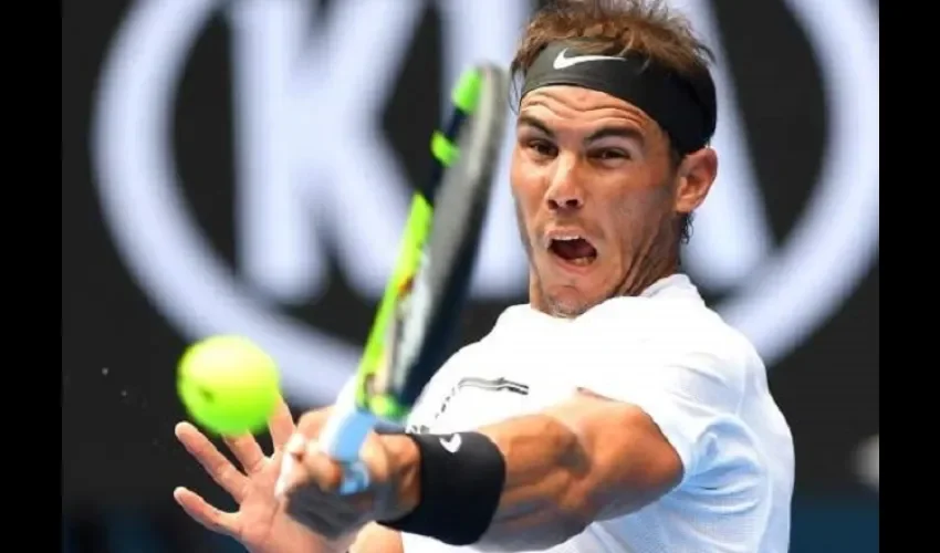 Nadal se prepara para su próximo torneo. 