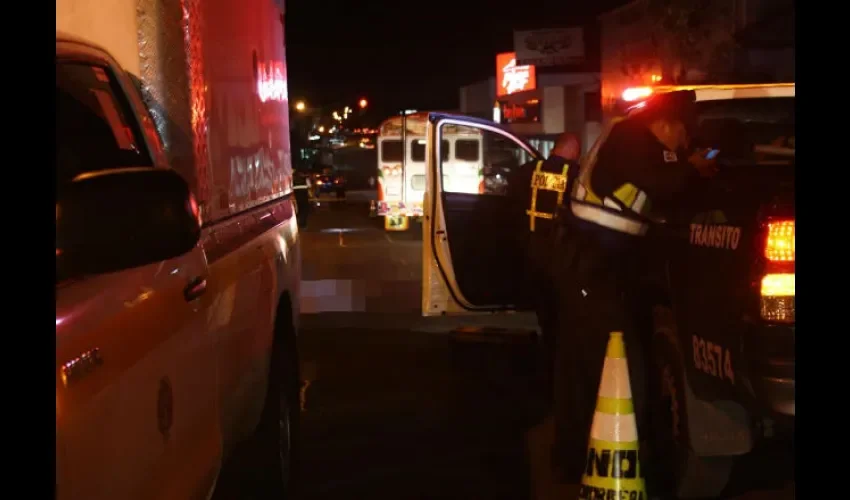 Accidente de tránsito en Panamá Oeste 