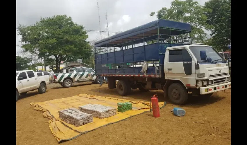 Decomisan droga en Darién 