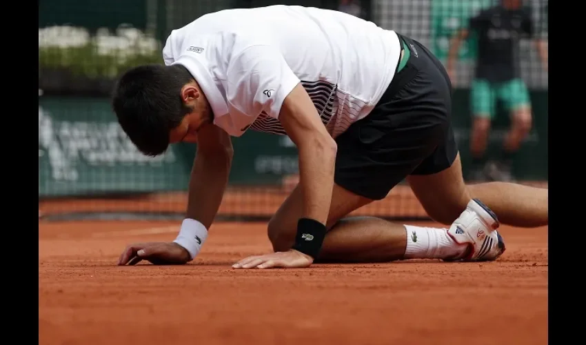 Novak no está contento con su temporada. Foto/AP