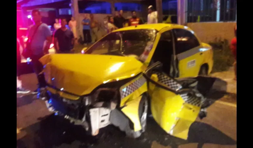 Accidente de tránsito en Vacamonte 