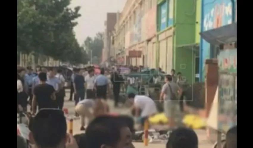 Explosión en  una guardería en China deja  66 heridos 