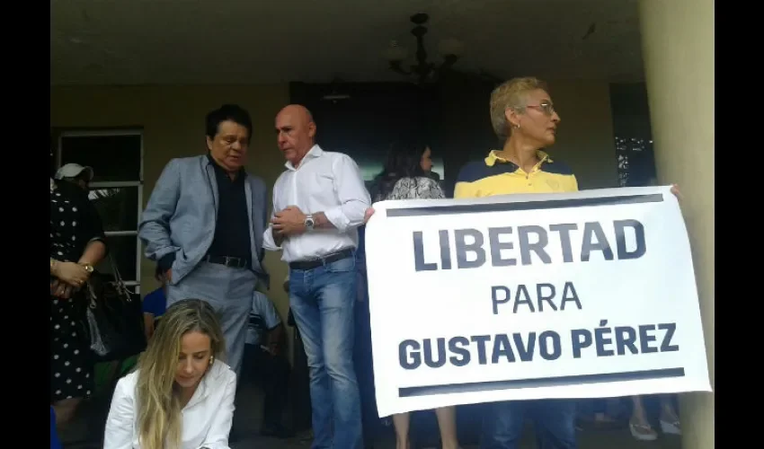 Piden libertad para Gustavo Pérez