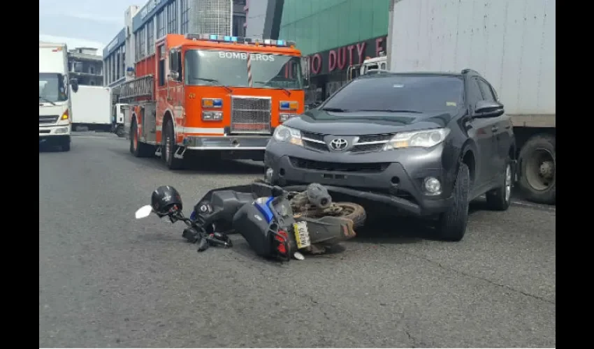 Accidente de tránsito en Colón 