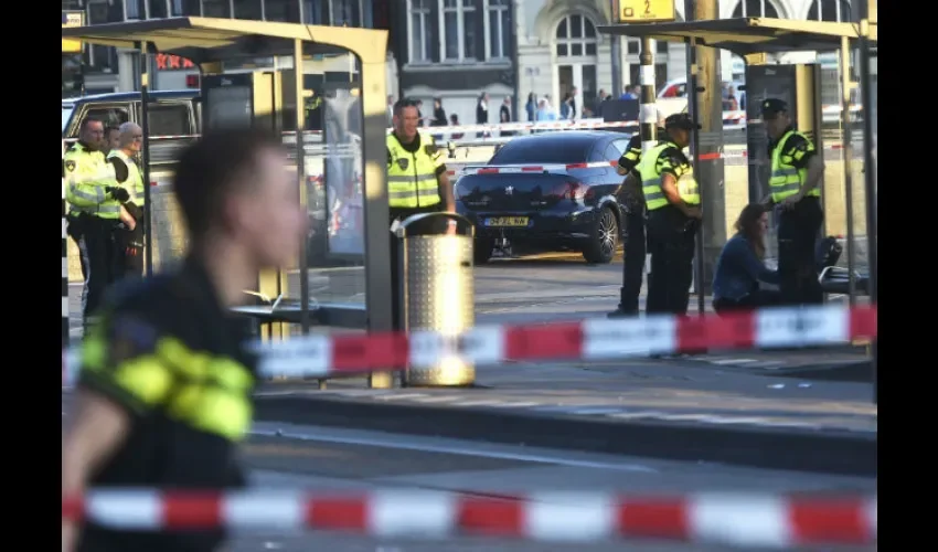 Accidente de tránsito en Ámsterdam