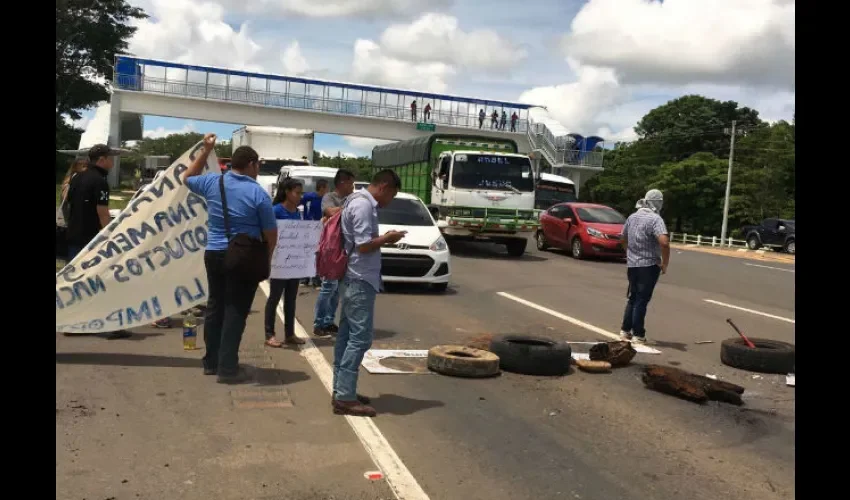 Universitarios protestan en Chiriquí