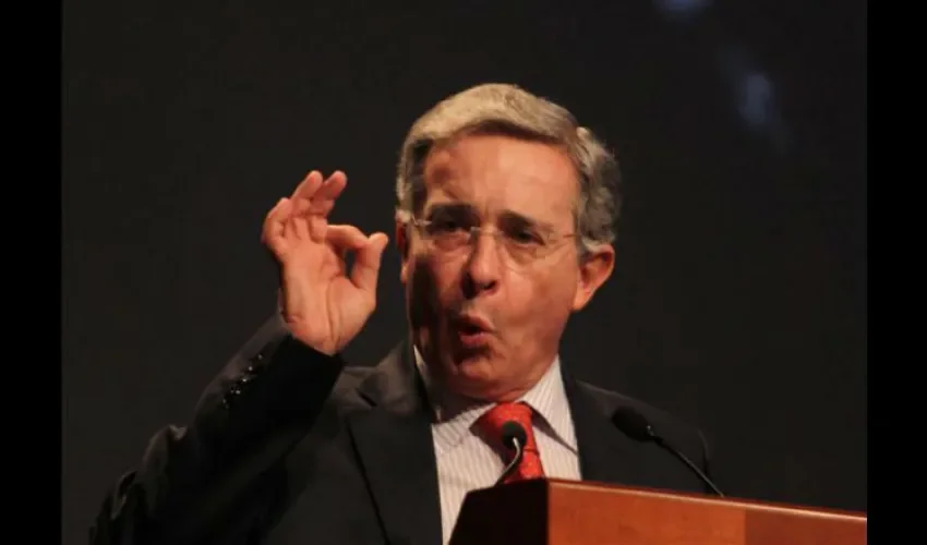 Álvaro Uribe, expresidente de Colombia 