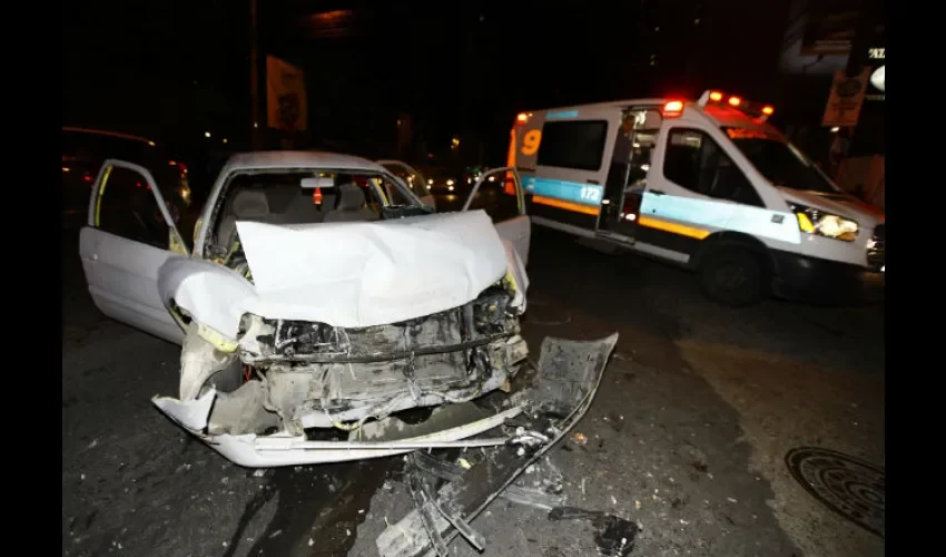 Accidente cerca de San Francisco 
