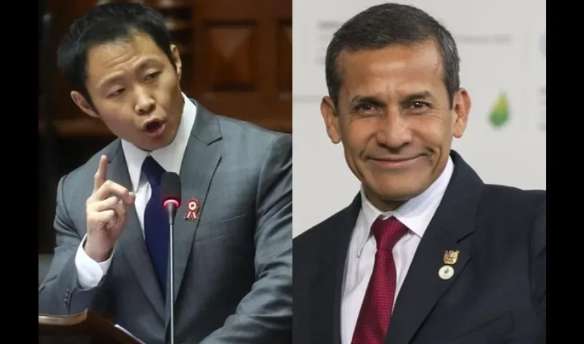 Kenji Fujimori y Ollanta Humala