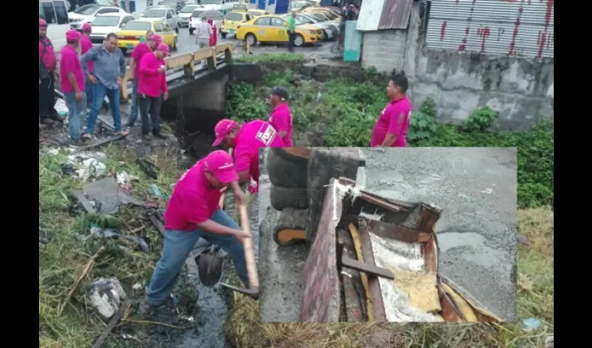 Encuentran de todo tipo de porquerías tras operativo de limpieza en Veranillo