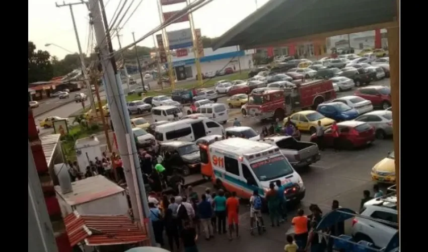 El accidente ocurrió en Vista Alegre