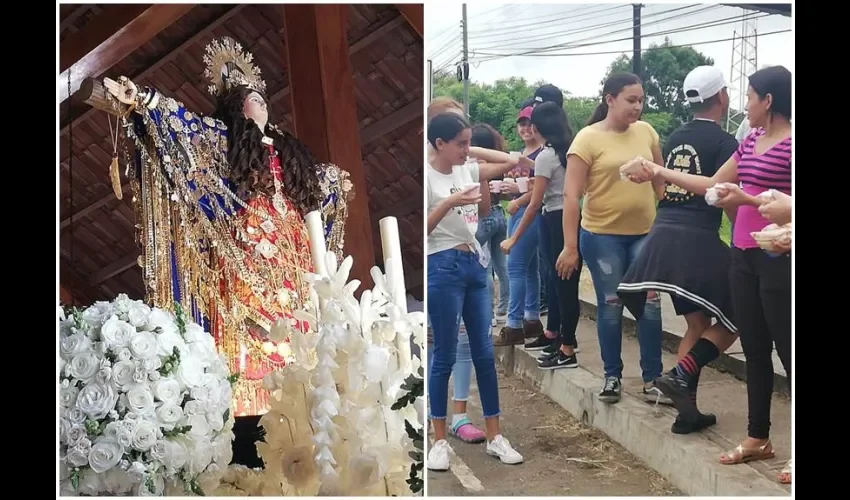  Santa Librada posee cientos de prendas donde muchas no se logran colocar y se desconoce exactamente el valor económico de todo el joyero
