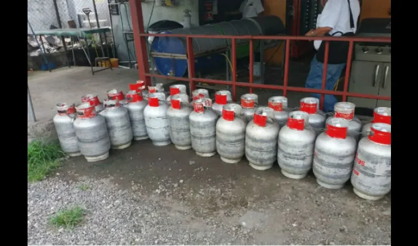 Tanque de gas