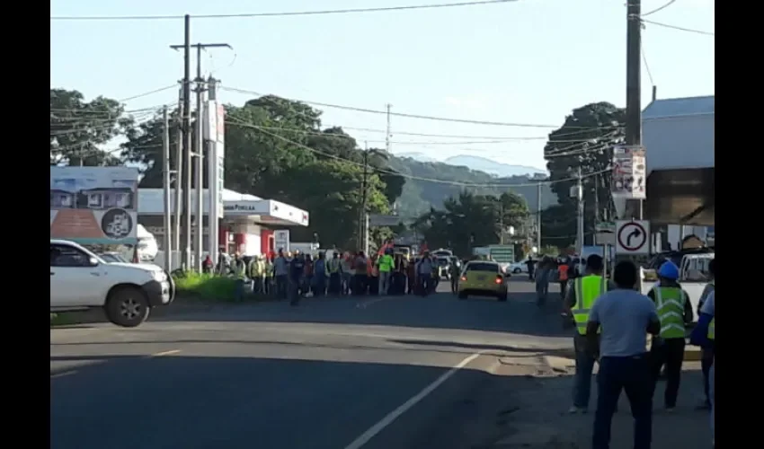 Al lugar acudieron unidades de la Policía Nacional