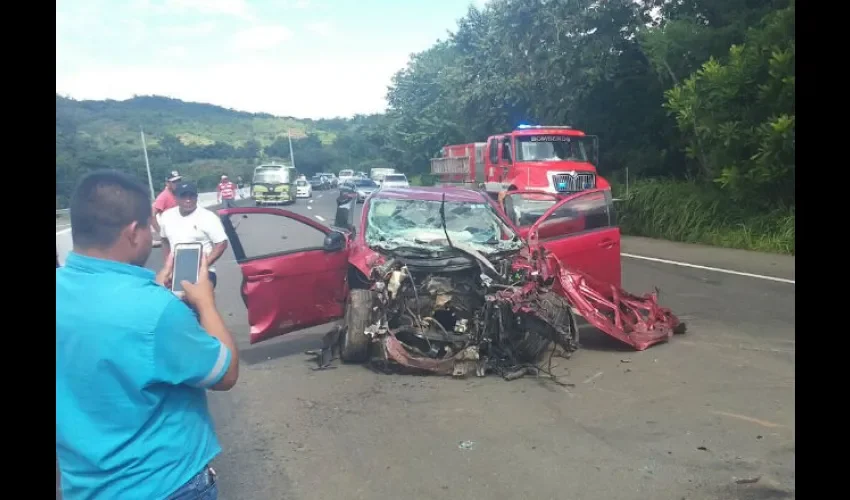 El incidente provocó que al sitio se movilizaran ambulancias 