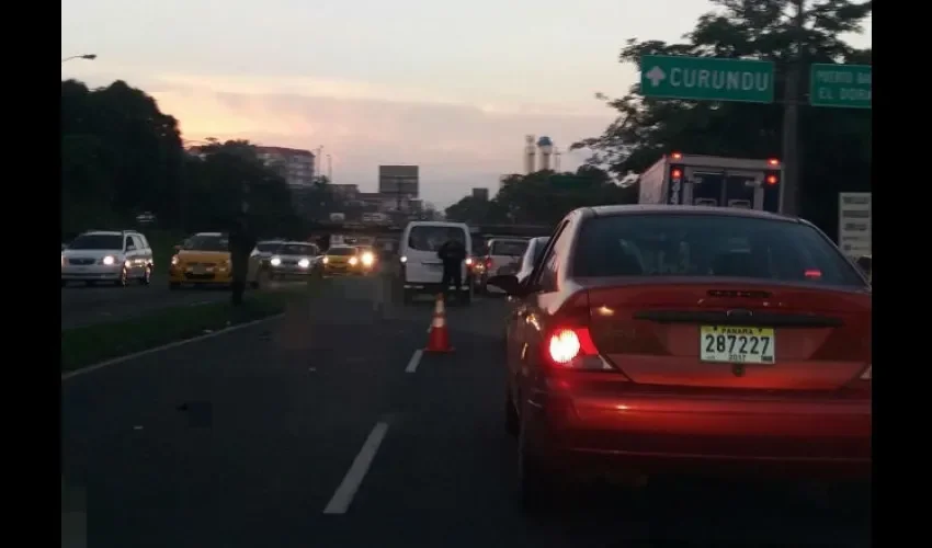 La  víctima murió de forma instantánea