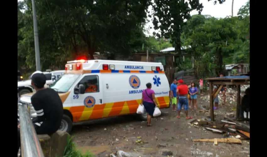 Sinaproc informó además de inundaciones en varios sectores de la capital y sus alrededores